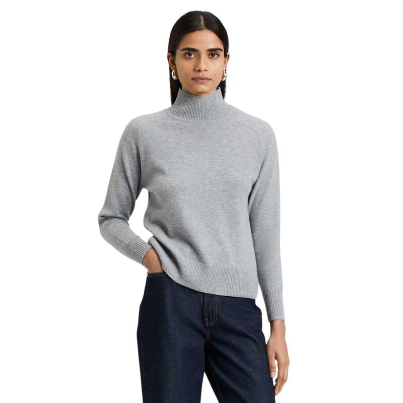 Veronika Maine Merino Funnel Neck Sweater image number 4